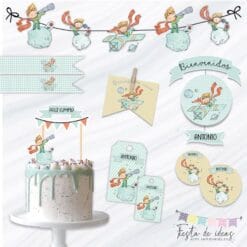 Kit Imprimible Principito-Fiesta de Ideas