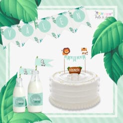 Kit Imprimible Animalitos de la Selva-Fiesta de Ideas