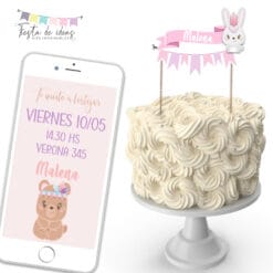 Kit Imprimible Animalitos Tribales pasteles-Fiesta de Ideas