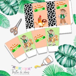 Kit Imprimible Granja de Zenon-Fiesta de Ideas