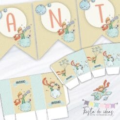 Kit Imprimible Principito-Fiesta de Ideas