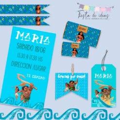 Kit Imprimible Vaiana