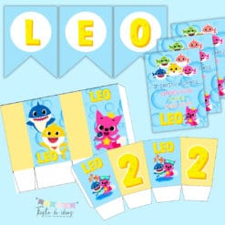 Kit Imprimible Baby shark