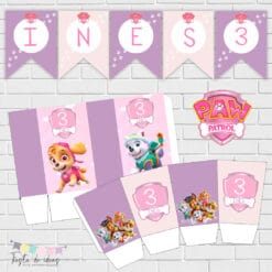 Kit Imprimible Patrulla canina niña