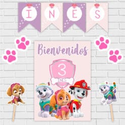 Kit Imprimible Patrulla canina niña