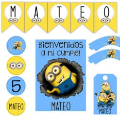 Kit Imprimible Minions