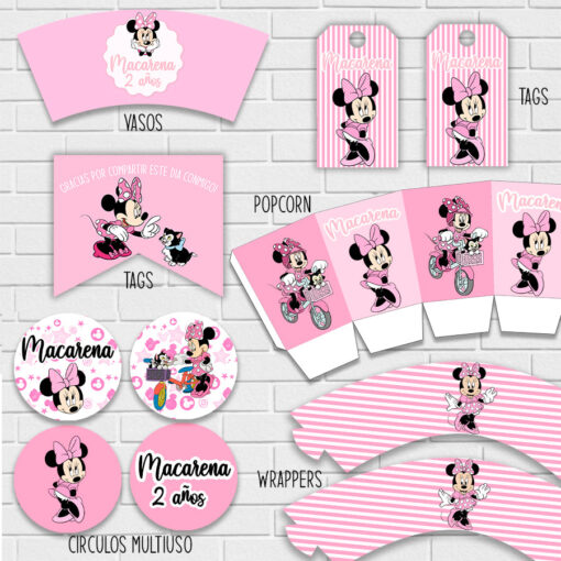 Kit Imprimible Minnie