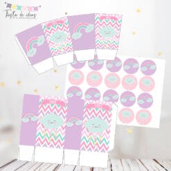 Kit Nubes y Arcoiris