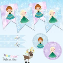 Kit Frozen animada