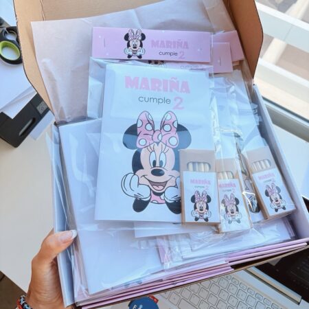 Libritos para colorear con pinturitas personalizados para cumpleaños