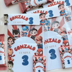 Alternative view of Librito, lapices y chocolatina personalizado para cumpleaños de niños