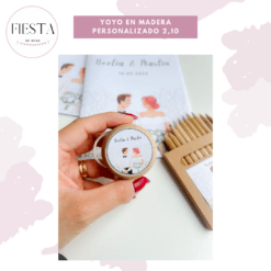 Yoyo de madera personalizado