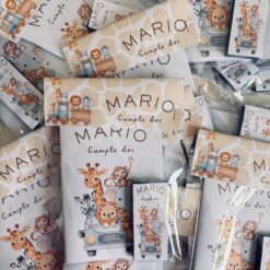 Librito para colorear personalizado con ceras para cumpleaños infantil