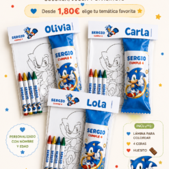 Kit para colorear con ceras y huesito