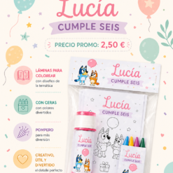 Kit láminas para colorear ceras y Pompero